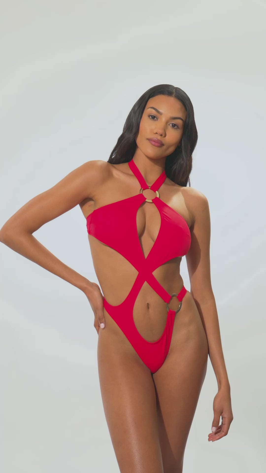 Amalfi Swimsuit Blush adora swim