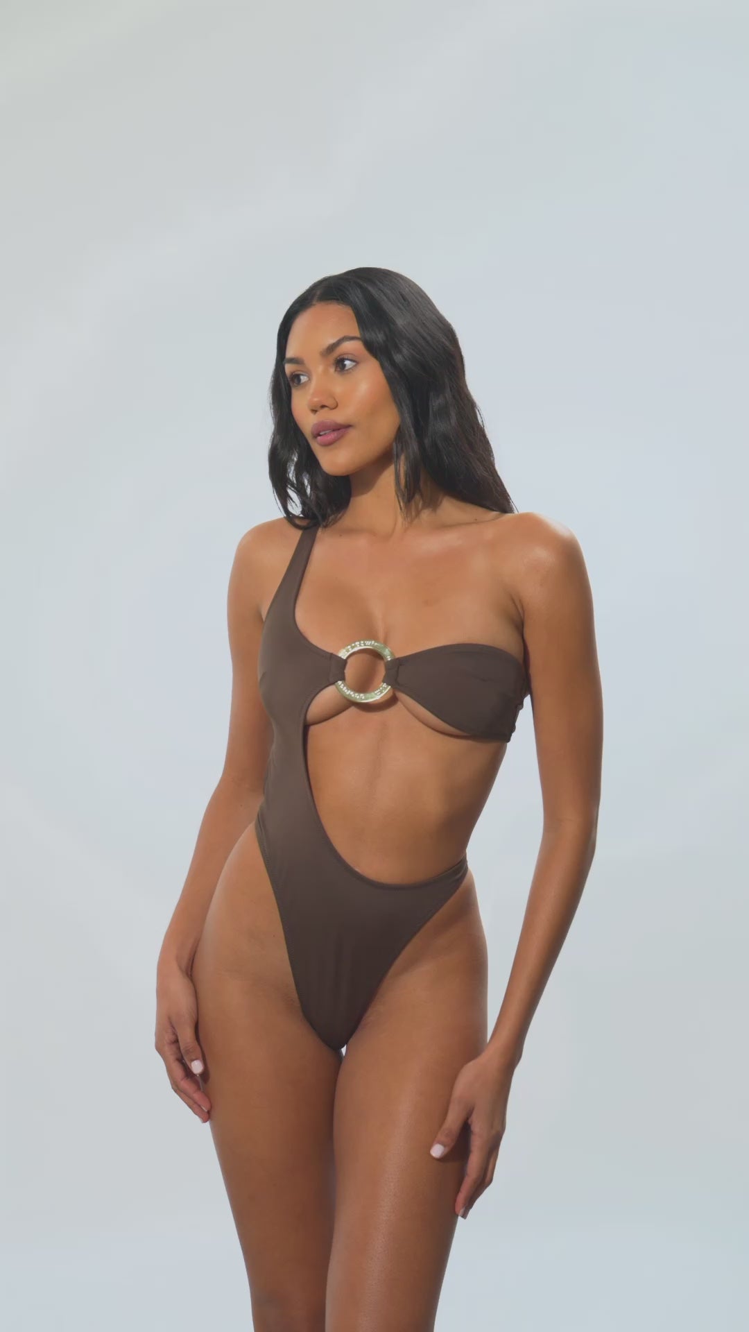 Adora Swimsuit Brown adora swim